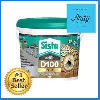 อะคริลิกกันซึม SISTA D100 PLUS 4 กก. สีขาวPREMIUM ACRYLIC ROOF SEALER SISTA D100 PLUS 4KG WHITE **คุณภาพดี**