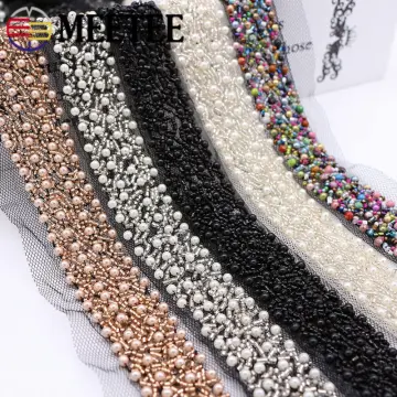 Jerler 1 Yard Rhinestone Trim, Crystal Rhinestone Vietnam