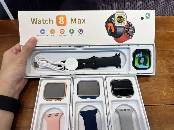 นาฬิกา-watch-8-max-นาฬิกา-smartwatch-สัมผัสได้เต็มจอ-รองรับภาษาไทย-นาฬิกาข้อมือ-โทรได้-ฟังก์ชั่นครบ-พร้อมส่ง