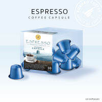 กาแฟเเคปซูล Espresso for Nespresso , Xiaomi ( Blend Arabica &amp; Robusta , Sweet after test ) 10 Capsules