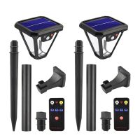 2 in 1 Solar Light 100 LEDs Solar Motion Sensor Light,IP65 Waterproof Wall Light/Landscape Light,for Garden Fence Garage