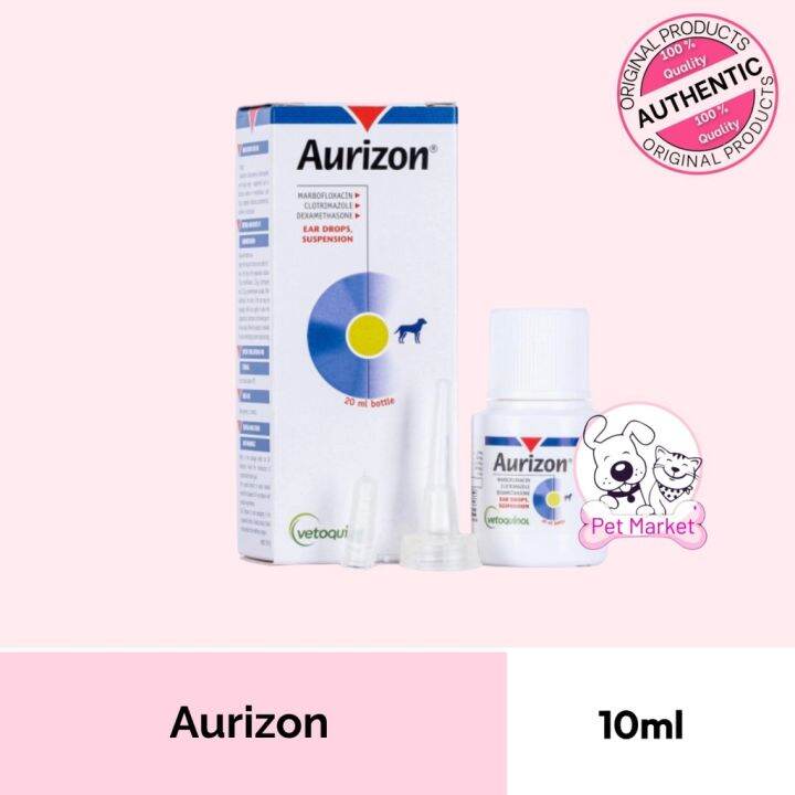 ♒AURIZON EAR DROPS FOR DOGS 10ml♖ Lazada PH