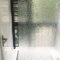 【CW】∏❏  Thickened Transparent Shower Curtain Multi-Size With Hooks Bathing Sheer Decoration Accessaries D25