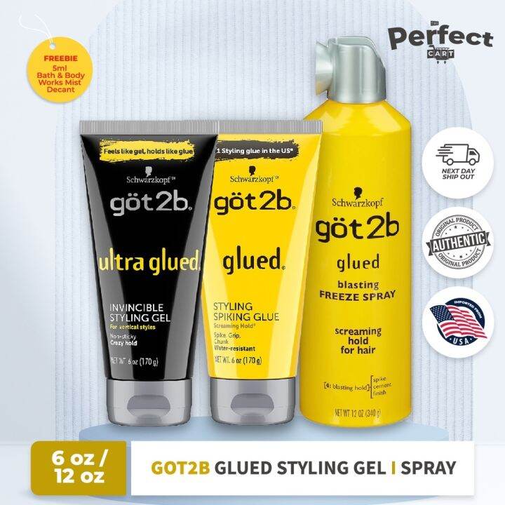 GOT2B Glued Styling GEL I SPRAY | Lazada PH