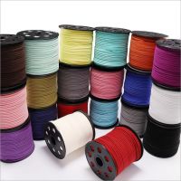 Wholesale 5 Yards 3mm Macrame Braided Faux Suede Cord Leather Lace DIY Handmade Beading Bracelet Jewelry Making