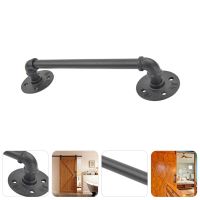 Handle Door Handles Gate Knobs Barn Pipe Cabinet Bar Rustic Industrialironshed Handrail Stair Farmhouse Wooden Interior Sliding Door Hardware Locks