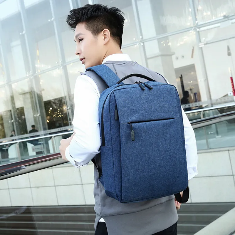 Sourcing Korean men's backpack fashion trend casual canvas backpack high  school college student bag computer travel bag - Dropshipman