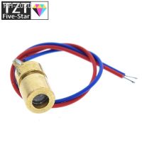 TZT 10PCS 5V 650nm 5mW Adjustable Laser Dot Diode Module Red Sight Copper Head Mini Laser Pointer