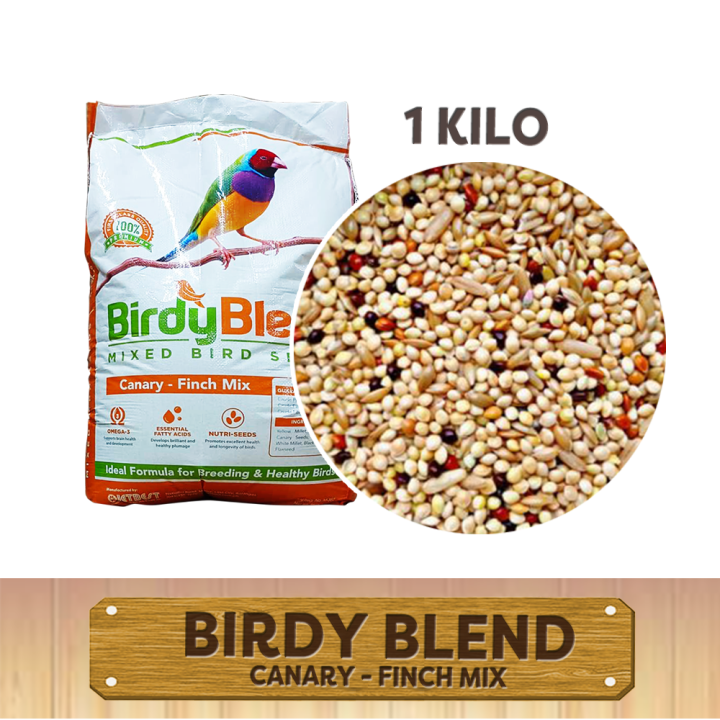1kg Birdy Blend Mixed Bird Seeds (Canary Finch Mix) Lazada PH