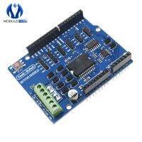 L298P L298 Shield R3 DC Motor Driver Shiled Board Module 2A Dual Full Bridge H-Bridge 2 Way สําหรับ Arduino r3 Relay 5V 12V