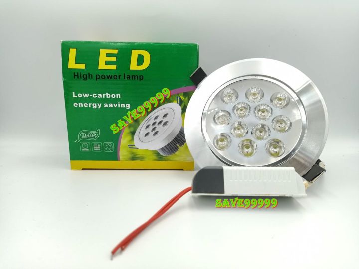 ไฟฝังฝ้า-led-downlight-led-ceiling-light-ไฟฝังฝ้า-12w-โรงแรมที่ใช้บังคับ-ร้านขายเครื่องประดับ