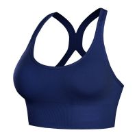 พร้อมส่ง(YOGA-603) Sport Bra สปอร์ตบราผ้าทอเนื้อแน่น ทรงสวย กระชับหน้าอก มีฟองน้ำ by DavyJone