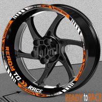 Reflective Motorcycle Wheel Sticker Rim Hub Stripe Decal  Ready To Race Tape Accessori Waterproof For KTM Duke 390/690/890/1290