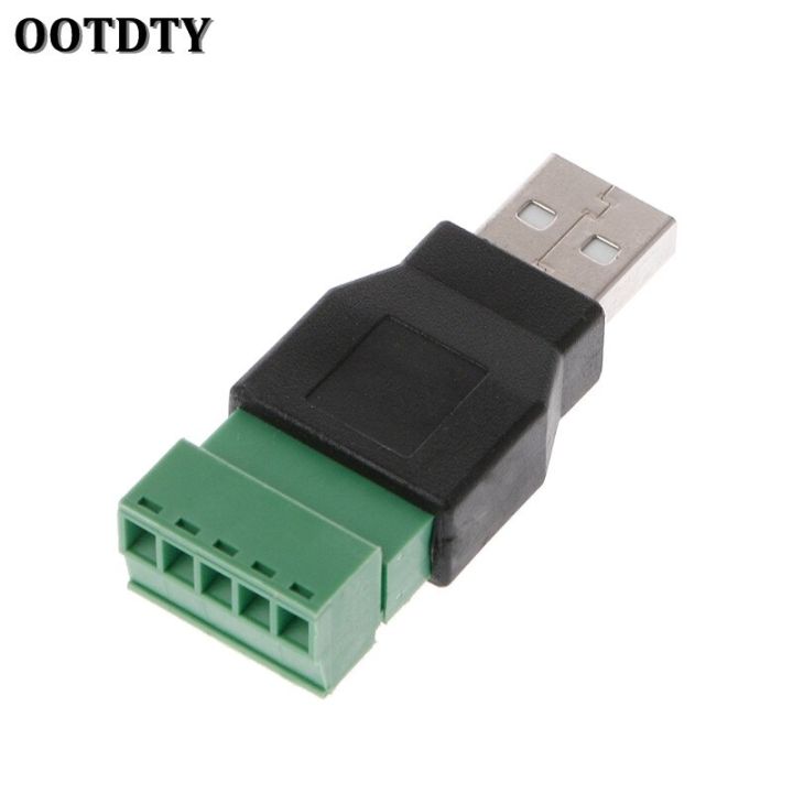 sought-after-ootdty-2ชิ้น-usb-ตัวเมียกับขั้วต่อแบบเกลียวปลั๊ก-usb-พร้อมขั้วต่อ-usb2-0แจ็คตัวเมีย-usb-ตัวเมียกับขั้วต่อตัวเมีย