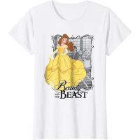 Kids T-Shirt cartoon Beauty and the Beast graphic Tops Boys Girls Distro Age 1 2 3 4 5 6 7 8 9 10 11 12 Years