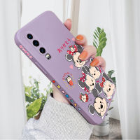 Case4you สำหรับ Huawei P30 P30 Lite Huawei P30 Pro เคสซิลิโคนลายการ์ตูนน่ารักลายขอบดีไซน์น่ารักป้องกันกล้องแบบเต็ม