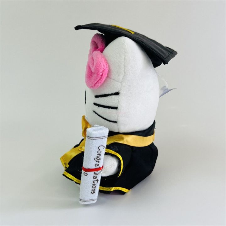 sanrio-สุนัข-cinnamoroll-การ์ตูนจบการศึกษาของฉัน-kuromi-hello-kitty-น่ารักหมวกตกแต่งของเล่นตุ๊กตาตุ๊กตาสำหรับเด็กของขวัญสินค้าขายดี