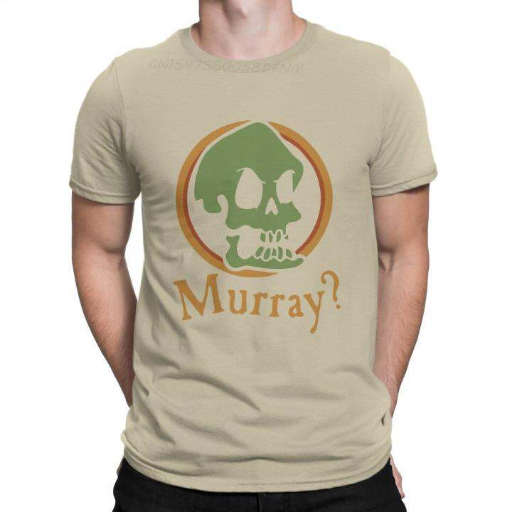 mens-t-shirt-murray-anime-pure-cotton-tee-shirt-men-t-shirts-monkey-island-game-lechuck-elaine-guybrush-t-shirts-summer-tops