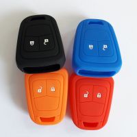 dfgvedvg Silicone Rubber Skin Jacket Protect For Opel Vauxhall Astra Mokka Zafira Vectra Car key 2 Button