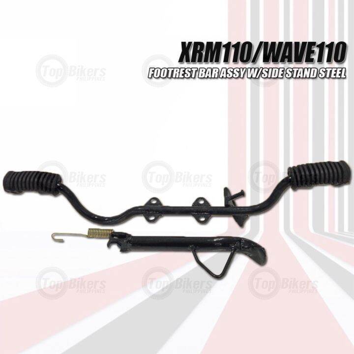 Footrest Bar AssemblyAssy with Side Stand Honda XRM 110, Wave 100, Wave