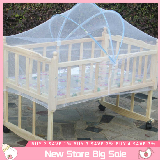 Hftoy nôi trẻ em em cũi màn chống muỗi lều giường cũi cho trẻ sơ sinh trẻ - ảnh sản phẩm 1