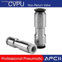 ❧ Pneumatic Check Valve One-way Valve CVPU-04/6/8/10/12 Air Pipe Quick Insert Quick Coupling PCVU Reverse Check Valve