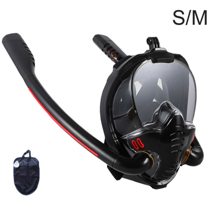 snorkeling-mask-double-tube-silicone-full-dry-diving-mask-adult-swimming-mask-diving-goggles-self-contained-underwater-breathing