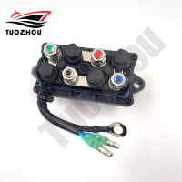 รีเลย์ Trim มอเตอร์เรือ12V สำหรับยามาฮ่าติดท้าย30HP-90HP เปลี่ยน6H1-81950-00 6H181950000 6H1-81950-01 6H1819500100