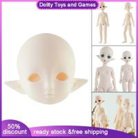 Dolity หัวตุ๊กตา BJD 1/6เคลื่อนย้ายได้ลูกบอล DIY สำหรับเปลี่ยน