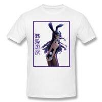 [S-5XL]ใหม่ เสื้อยืดลําลอง แขนสั้น พิมพ์ลายอนิเมะ Rascal Does Not Dream of Bunny Girl Senpai Aobuta สีขาว แฟชั่นสําหรับผ  S2X9