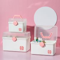 【YF】 Large Capacity Family Medicine Organizer Box Portable First Aid Kit Storage Container Emergency