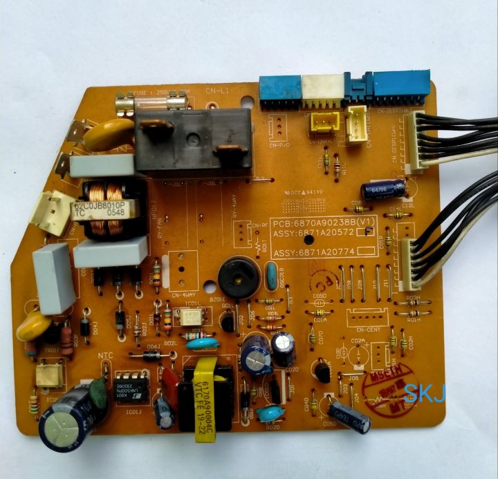 แผงวงจรแอร์-main-board-lg-assy6871a20572fอะไหล่แท้อะไหล่ถอด