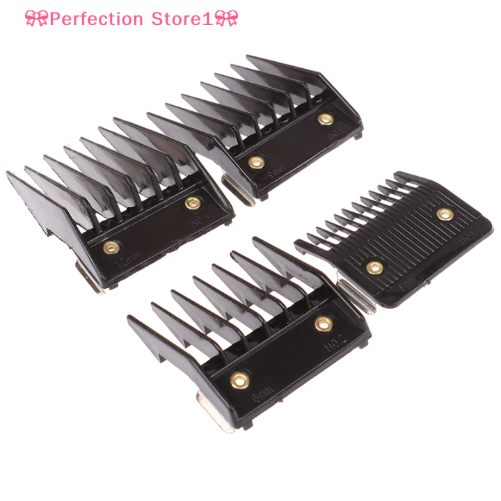 perfection-store1-4pcs-universal-cut-clipper-จำกัดหวีคู่มือสิ่งที่แนบมาขนาดตัดผมเปลี่ยน
