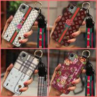 Kickstand Luxury Phone Case For Nokia C110 4G Wristband Dirt-resistant Shockproof ring Fashion Design Back Cover