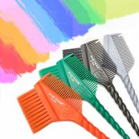 ❄❀✔ Hair Dye Brushes Hair Coloring Products Double Edges Sharp Tail Unicorn Hair Dyeing Brush Barber Coloring Comb краска для волос