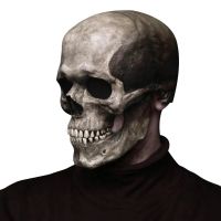 ☄✷✜ Halloween Mask Movable Jaw Full Head Skull Mask Halloween Decoration Horror Scary Mask Cosplay Party Decor 2023 Skull Helmet