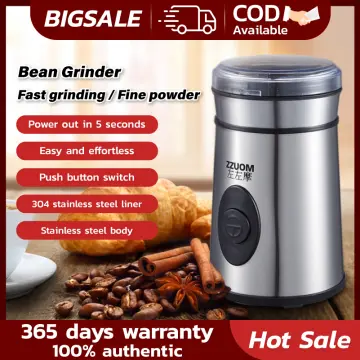 Home Mini Stainless Steel Coffee Spice Nuts Grains Bean Grinding