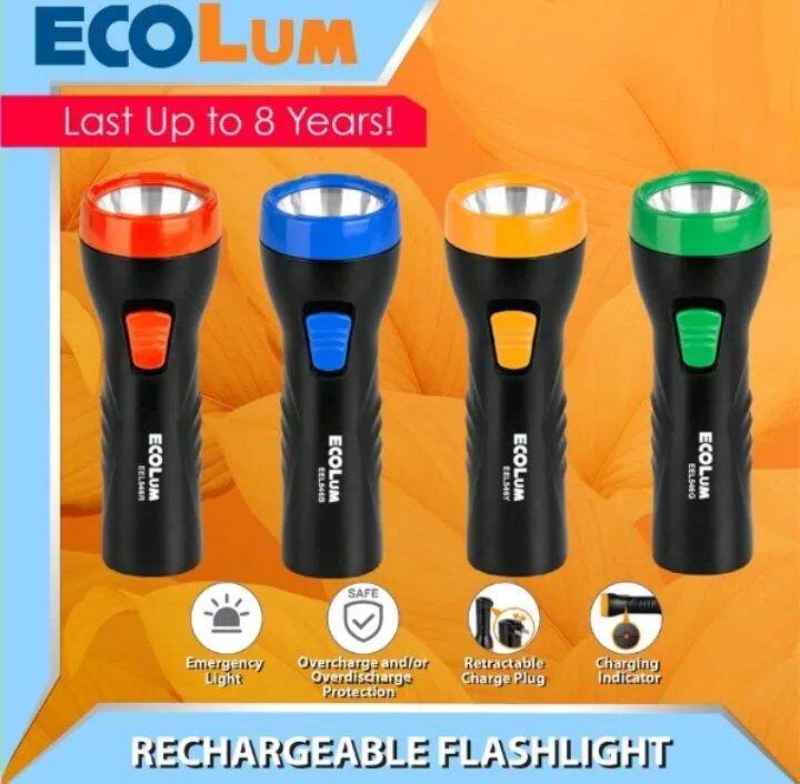 FIREFLY by OSOS ECOLUM Rechargeable Flashlight Flash light Torch Light