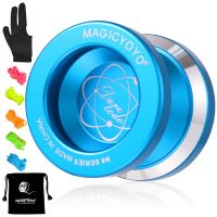 MAGICYOYO N8โยโย่ไม่ตอบสนองมืออาชีพโยโย่อลูมิเนียมโลหะขนาดเล็กสำหรับเด็ก5สายกระเป๋า Yoyo ถุงมือเป็นของขวัญ