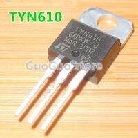 10Pcs TYN610RG TYN610 TO-220 10A 600V One-Way SCR ใหม่เดิม