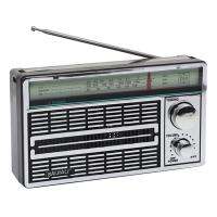 BAIJIALI 1 Pcs Vintage Elderly Radio Outdoor Portable Radio with Knob Adjustment Key for Outdoor