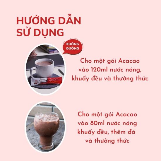 Bột cacao uống liền không đường acacao giàu dinh dưỡng - ảnh sản phẩm 7