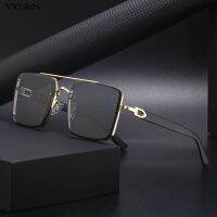 Oversized Square Sunglasses For Women Fashion 2022 Luxury Brand Designer Metal Rimless Sun Galsses Male Large Eyeglassees Ladies