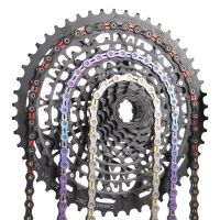 SUMC Bike Chain Corrente 8V 9V 10V 11V 13V Mtb Cadena 12 Velocidades Mtb Half Hollow 116 126 Links Road Bicycle Ultralight