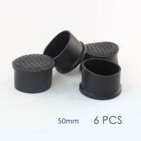 hotx【DT】 50mm O.D. 1 7/8  6 pcs soft rubber external end for round outdoor leg stand pc