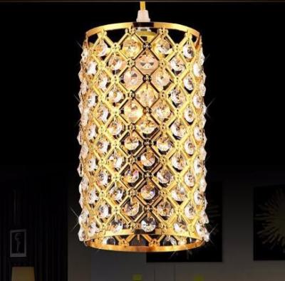Modern Golden chrome lustre LED Crystal chandelier crystal lamp E2726 Chandelier Lighting Fixture Pendant Ceiling Lamp Crystal