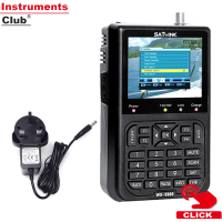 Instruments SATLINK WS6906 3.5in ข้อมูลจอ LCD ดิจิตอลเครื่องรับสัญญาณดาวเทียมเมตร