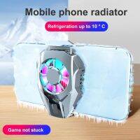 ♂ Portable New Mini Mobile Phone Radiator Chicken-eating Game Cooler Built-in Battery Peripherals Air-cooled Cooling Fan