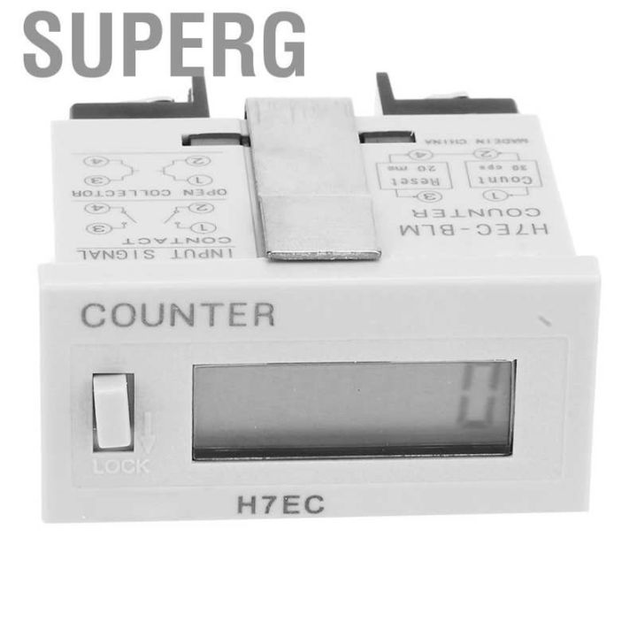 superg-h7ec-blm-หน้าจอแสดงผลดิจิตอลเคาน์เตอร์ไฟฟ้า