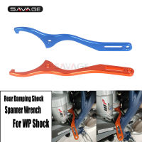 CNC รถจักรยานยนต์ Universal เครื่องมือด้านหลัง Damping Shock Spanner ประแจสำหรับ WP โช้คอัพส้อมหลอดปรับเครื่องมือ Husqvarna